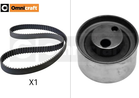 Omnicraft 2328814 - Комплект зубчатого ремня ГРМ autospares.lv