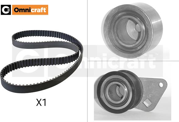 Omnicraft 2328836 - Комплект зубчатого ремня ГРМ autospares.lv