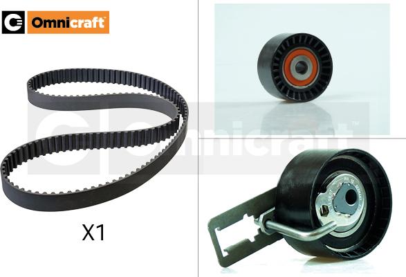 Omnicraft 2328394 - Комплект зубчатого ремня ГРМ autospares.lv