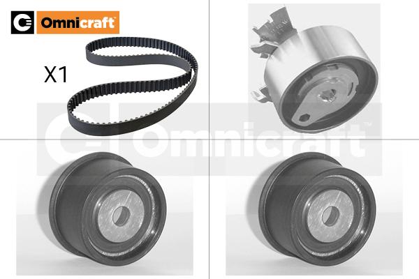 Omnicraft 2328740 - Комплект зубчатого ремня ГРМ autospares.lv