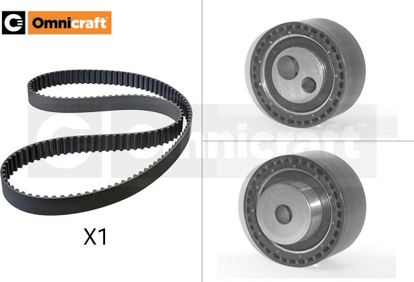 Omnicraft 2328754 - Комплект зубчатого ремня ГРМ autospares.lv