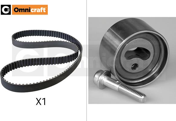 Omnicraft 2328764 - Комплект зубчатого ремня ГРМ autospares.lv