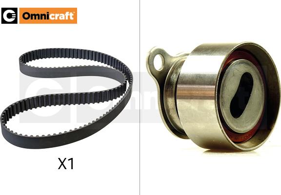 Omnicraft 2328776 - Комплект зубчатого ремня ГРМ autospares.lv