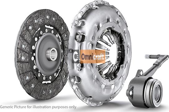 Omnicraft 2277466 - Комплект сцепления autospares.lv