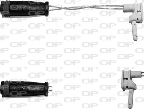 Open Parts AK3094.00 - Сигнализатор, износ тормозных колодок autospares.lv