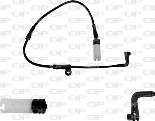 Open Parts AK3096.00 - Сигнализатор, износ тормозных колодок autospares.lv