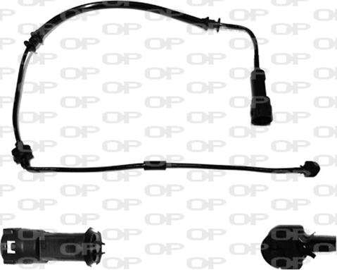 Open Parts AK3098.00 - Сигнализатор, износ тормозных колодок autospares.lv