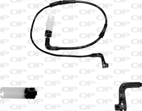 Open Parts AK3097.00 - Сигнализатор, износ тормозных колодок autospares.lv