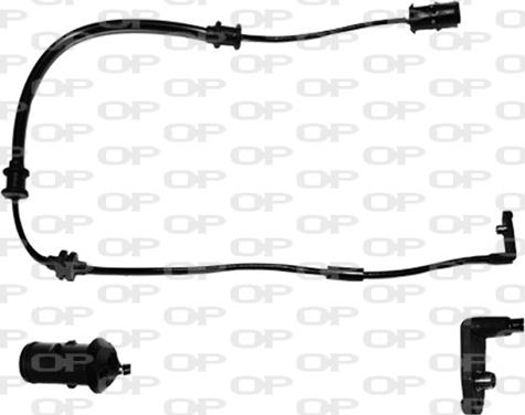 Open Parts AK3059.00 - Сигнализатор, износ тормозных колодок autospares.lv