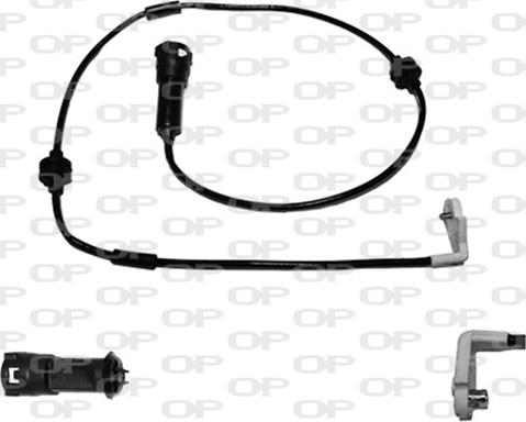 Open Parts AK3053.00 - Сигнализатор, износ тормозных колодок autospares.lv