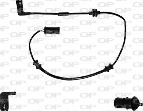 Open Parts AK3060.00 - Сигнализатор, износ тормозных колодок autospares.lv