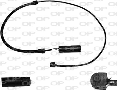 Open Parts AK3004.00 - Сигнализатор, износ тормозных колодок autospares.lv
