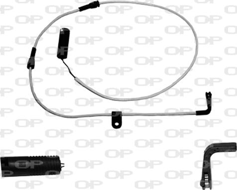 Open Parts AK3086.00 - Сигнализатор, износ тормозных колодок autospares.lv