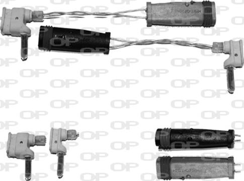 Open Parts AK3078.00 - Сигнализатор, износ тормозных колодок autospares.lv