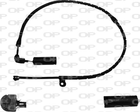 Open Parts AK3109.00 - Сигнализатор, износ тормозных колодок autospares.lv