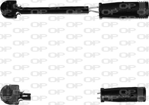 Open Parts AK3106.00 - Сигнализатор, износ тормозных колодок autospares.lv