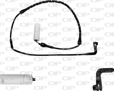 Open Parts AK3100.00 - Сигнализатор, износ тормозных колодок autospares.lv