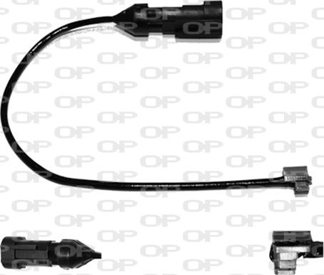 Open Parts AK3134.00 - Сигнализатор, износ тормозных колодок autospares.lv