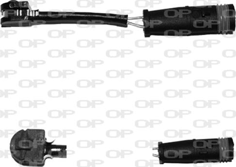 Open Parts AK3135.00 - Сигнализатор, износ тормозных колодок autospares.lv