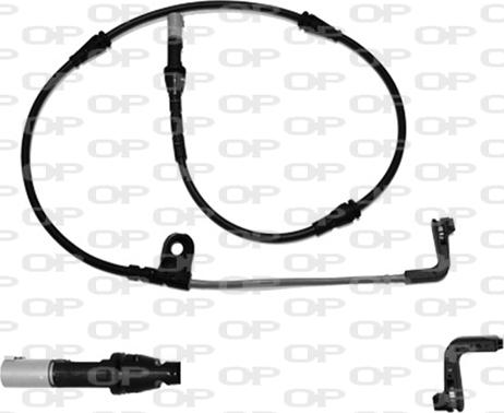 Open Parts AK3137.00 - Сигнализатор, износ тормозных колодок autospares.lv