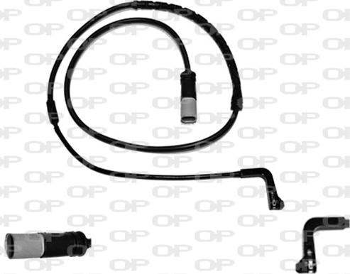 Open Parts AK3125.00 - Сигнализатор, износ тормозных колодок autospares.lv