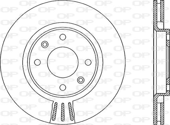 Blue Print ADP154311 - Тормозной диск autospares.lv