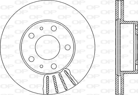 Unipart GBD777 - Тормозной диск autospares.lv