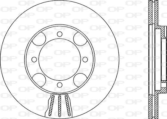 SBS 1815203408 - Тормозной диск autospares.lv