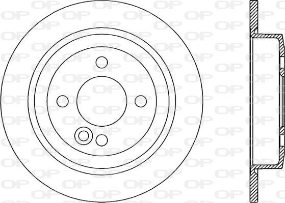 SBS 1815204036 - Тормозной диск autospares.lv