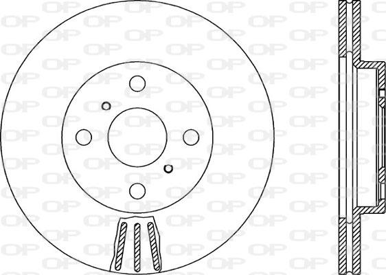 Open Parts BDA1877.20 - Тормозной диск autospares.lv