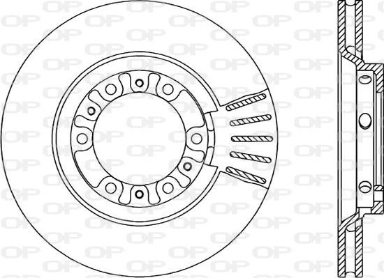 Pagid 8DD355108521 - Тормозной диск autospares.lv