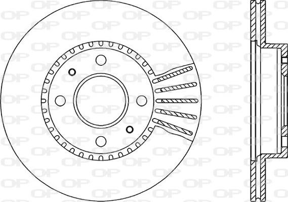 Woking D6430.10 - Тормозной диск autospares.lv