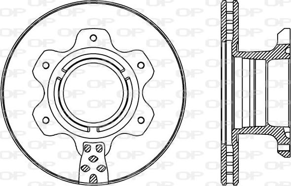 FA1 939 02505BS/IAGe - Тормозной диск autospares.lv