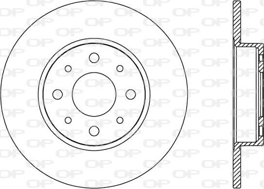 NK BS7269 - Тормозной диск autospares.lv