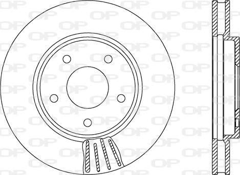 Open Parts BDA2692.20 - Тормозной диск autospares.lv