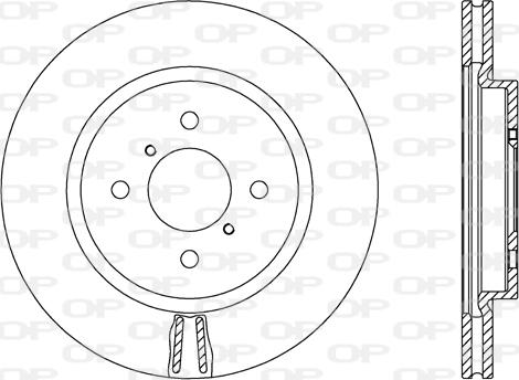 CAR SZ 38 1V - Тормозной диск autospares.lv