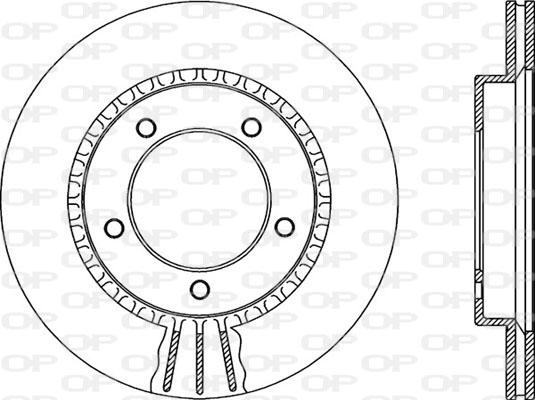 BENDIX 520681 - Тормозной диск autospares.lv