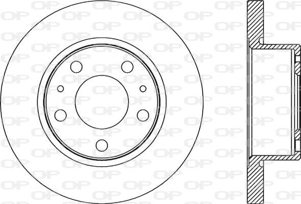 FOMAR Friction FO 2808 - Тормозной диск autospares.lv