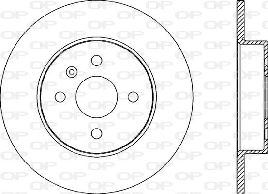 Open Parts BDA2175.10 - Тормозной диск autospares.lv