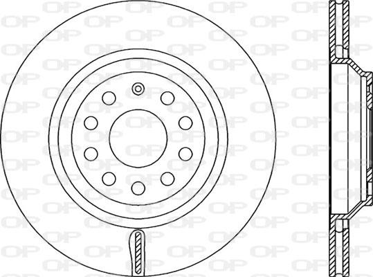 Allied Nippon ADC1449V - Тормозной диск autospares.lv