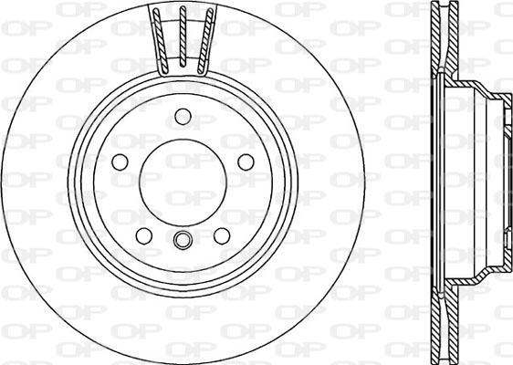 Open Parts BDA2276.20 - Тормозной диск autospares.lv