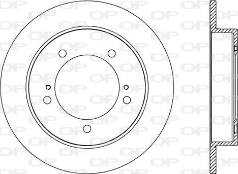 AE ADK84305 - Тормозной диск autospares.lv