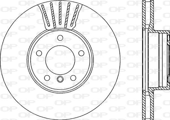 Denckermann B130319 - Тормозной диск autospares.lv