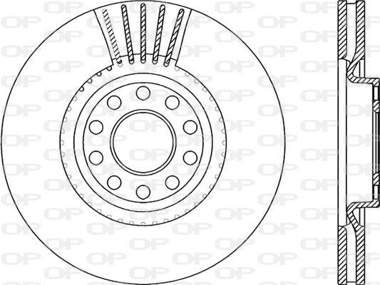 Open Parts BDR1942.20 - Тормозной диск autospares.lv