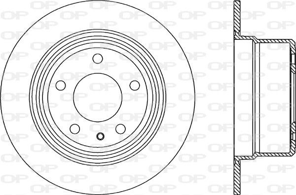 Remsa BDM6779.00 - Тормозной диск autospares.lv