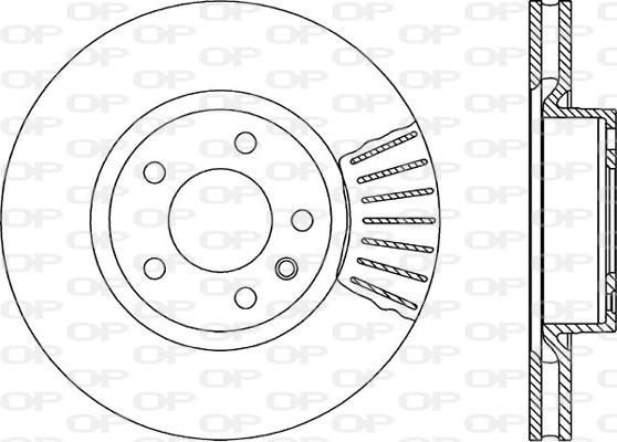 Open Parts BDR1417.20 - Тормозной диск autospares.lv