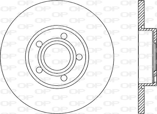 CAR 351012010500 - Тормозной диск autospares.lv