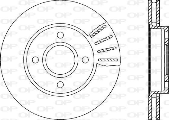 Ferodo DRF423S - Тормозной диск autospares.lv