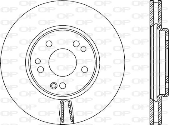 Open Parts BDR1306.20 - Тормозной диск autospares.lv