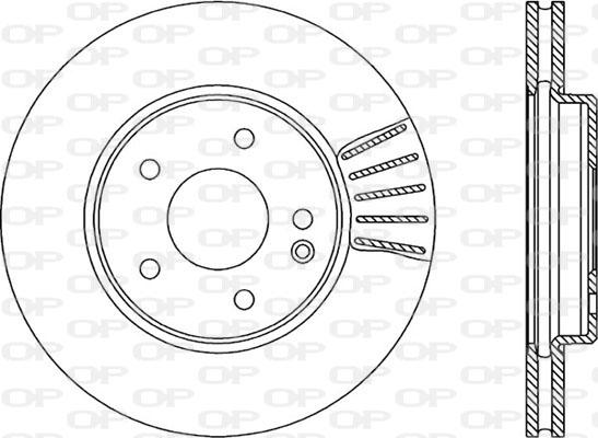 Open Parts BDR1314.20 - Тормозной диск autospares.lv